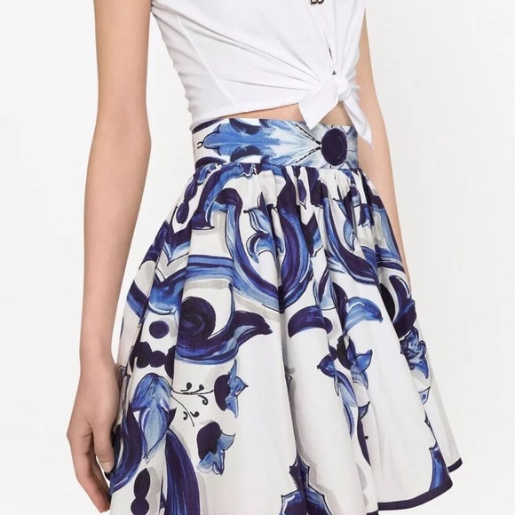 Dolce & Gabbana Majolica Skirt - Picture 9 of 10